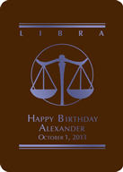 Libra Custom Playing Cards